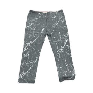 Marika Kids Gray and White Marble Leggings